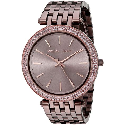 michael kors women's darci sable brown watch mk3416|Michael Kors Darci Sable Dial Ladies Watch MK3416 .